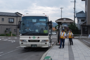 常磐線代行バス（亘理駅）