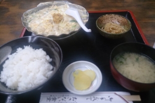 ほたて貝焼きみそ定食